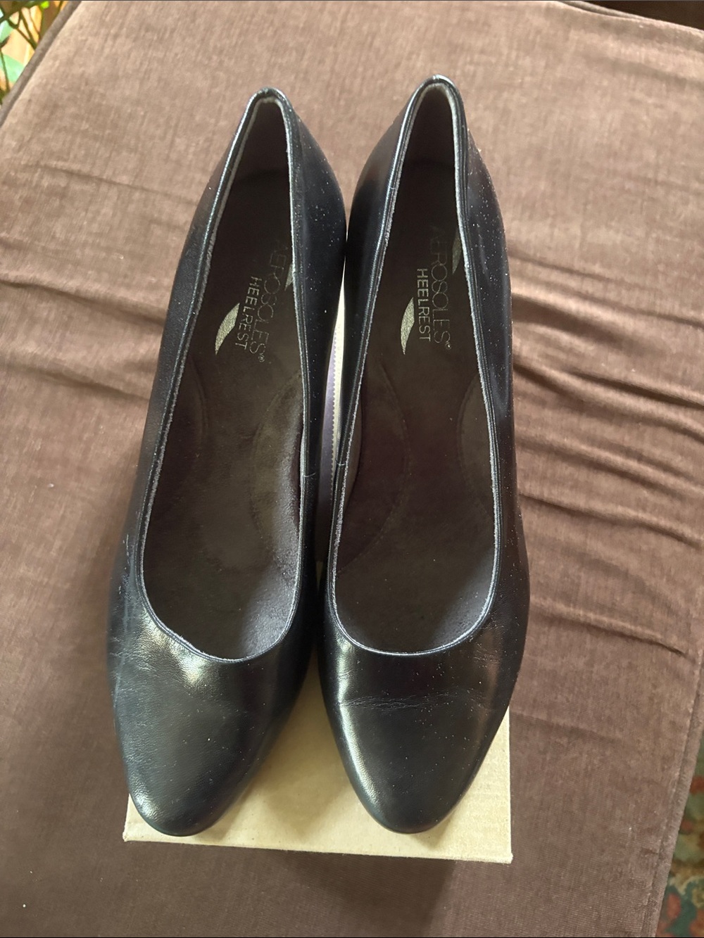 Rockport Black Women's Leather Flats